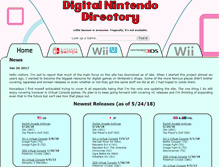 Tablet Screenshot of digitalnintendo.com